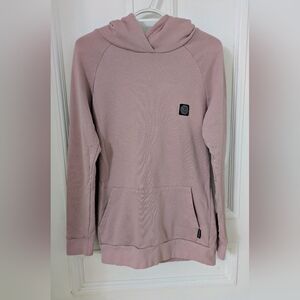 Oraki Women's Dusty Pink Hooded Pullover Sweater